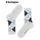 RIB COURT chaussettes pour hommes de Burlington - 2000 blanc