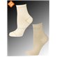 GLAMOUR chaussettes femme de Nur Die - 1120 beige-lurex