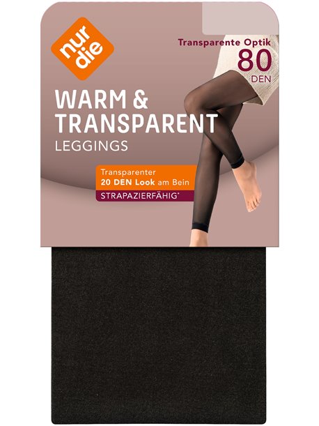 WARM & TRANSPARENT - Legging de Nur Die