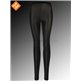 LEDEROPTIK VELVET legging au look cuir de Nur Die - 738 noir