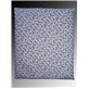 Coussin noyau de cerises - fleurs blanches-violettes