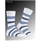 MARINA STRIPE chaussettes homme Falke - 2000 blanc