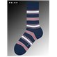 MARINA STRIPE chaussette pour hommes de Falke - 6000 royal blue