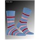 MARINA STRIPE chaussettes homme Falke - 6554 cornflower