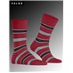 MARINA STRIPE chaussettes homme Falke - 8228 scarlet