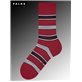 MARINA STRIPE chaussette pour hommes de Falke - 8228 scarlet