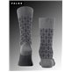 ARTWORK TIE chaussettes homme de Falke - 3390 light grey mel.
