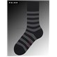 SENSITIVE MAPPED LINE chaussette  pour hommes de Falke - 3000 noir SENSITIVE MAPPED LINE chaussette  pour hommes de Falke - 3000 noir