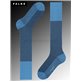 OXFORD STRIPE chaussettes hautes pour homme Falke - 6554 cornflower OXFORD STRIPE chaussettes hautes pour homme Falke - 6554 cornflower