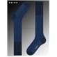 OXFORD STRIPE chaussettes hautes pour homme Falke - 6116 space blue OXFORD STRIPE chaussettes hautes pour homme Falke - 6116 space blue