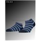 SMART STRIPE chaussette courte Falke - 6116 space blue SMART STRIPE chaussette courte Falke - 6116 space blue
