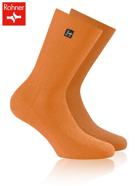 SUPER chaussette pour hommes de Rohner - 042 orange