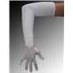 STRETCH SATIN Fischer gants longs - off-white