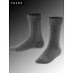 COMFORT WOOL chaussette enfants de Falke - 3070 dark grey mel.