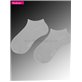 RELAX FINE chaussettes invisibles Hudson - 502 silber