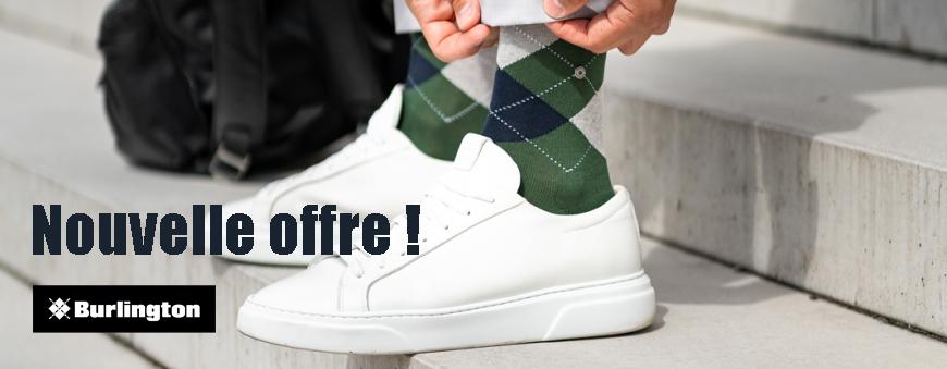 Nouvelle offre : Chaussettes hommes BURLINGTON !